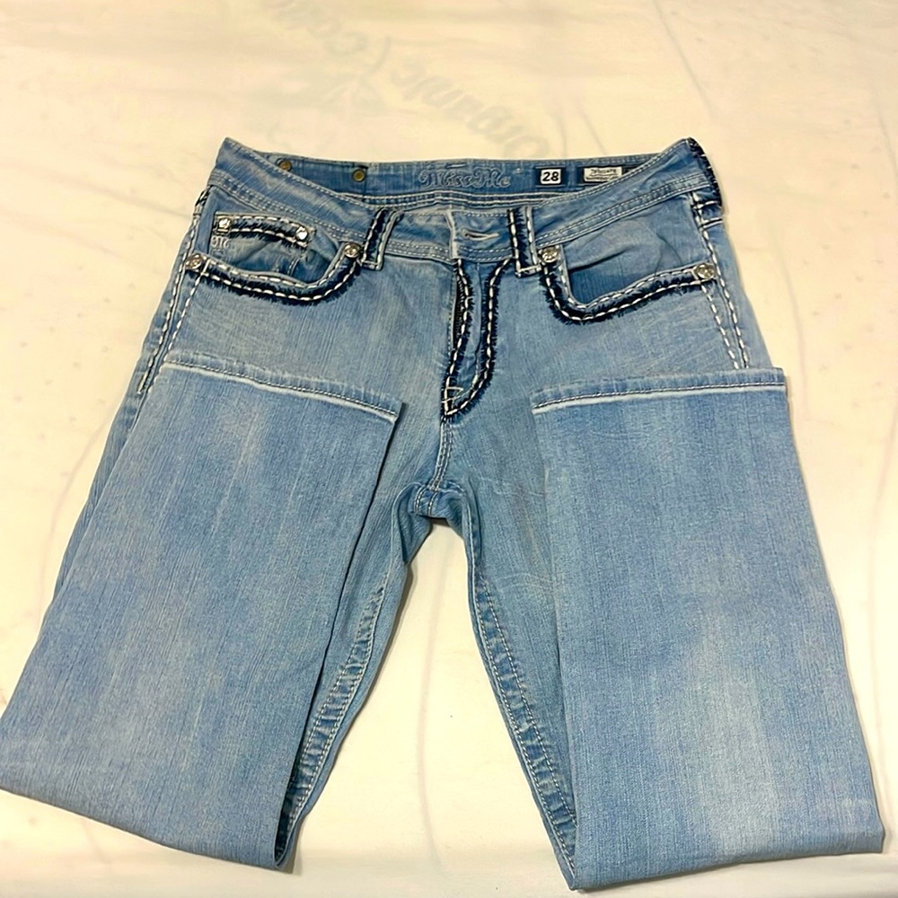 Miss Me jeans-boyfriend capri. Size 28